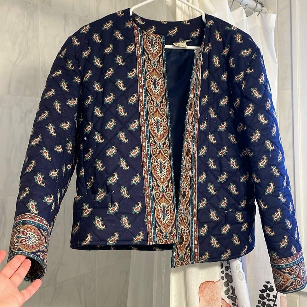 Vintage Vera Bradley quilted jacket